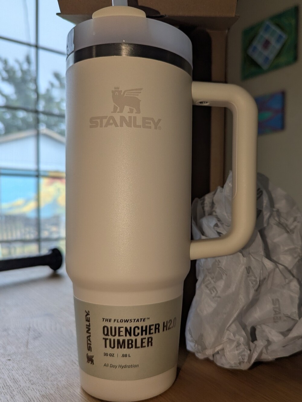 NWT Stanley Quencher H2.0 30oz Tumbler - Cream